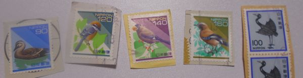 鳥の切手